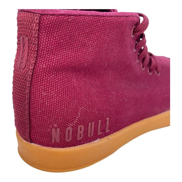 NOBULL Gum Mid Trainer Shoes Unisex Size US M6/W7.5 Cabernet Gum - Picture 4 of 7